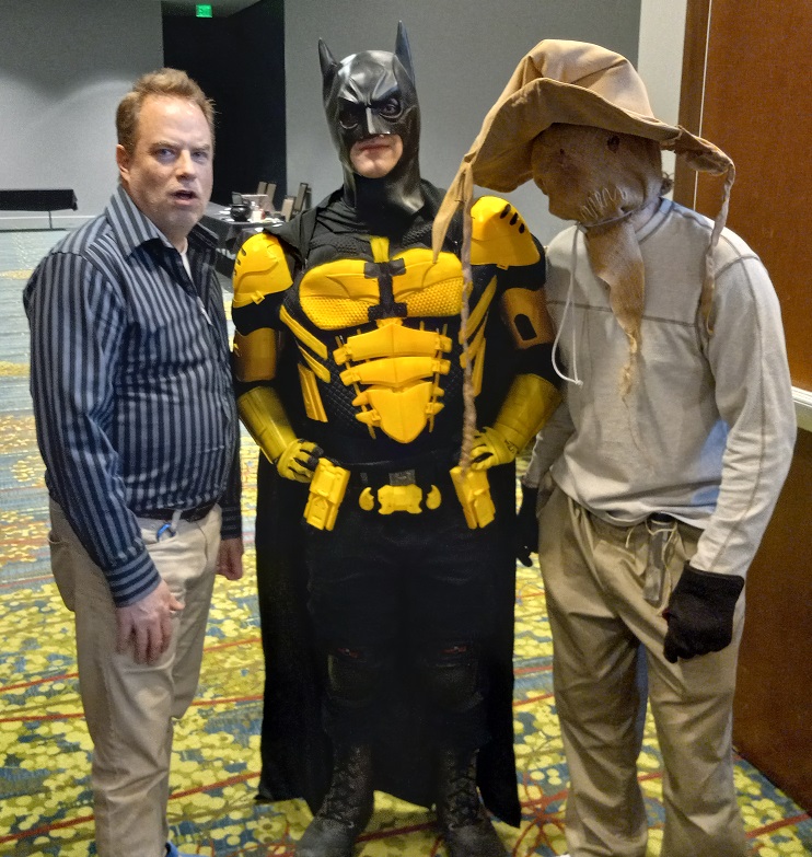 batman scarecrow quad comic book con cosplay cedar rapids iowa 2024