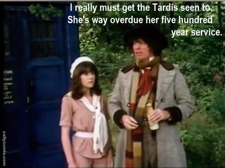 service tardis android invasion fourth dr 4th doctor who quote saying phrase meme