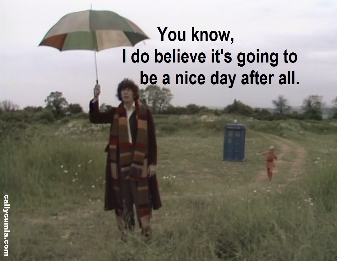stones of blood umbrella fourth dr 4th doctor who quote saying phrase meme