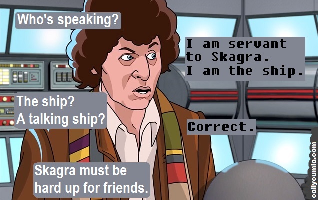 talking ship shada fourth dr 4th doctor who quote saying phrase meme