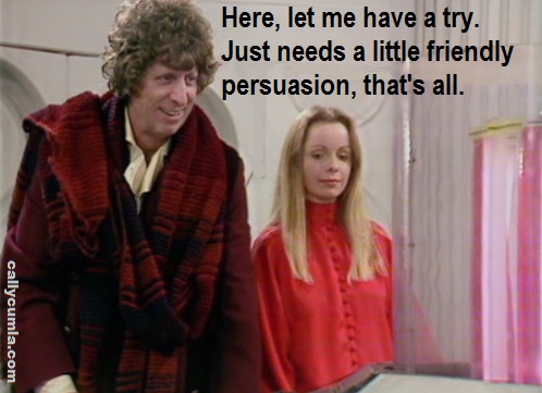 warriors gate fourth dr 4th doctor who computer quote saying phrase meme